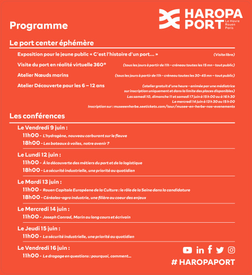 Discover the Haropa Port Programme during the Armada