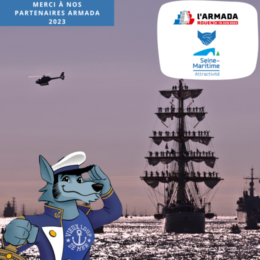 Seine-Maritime Attractivité is a partner of the Armada for this 2023 edition!