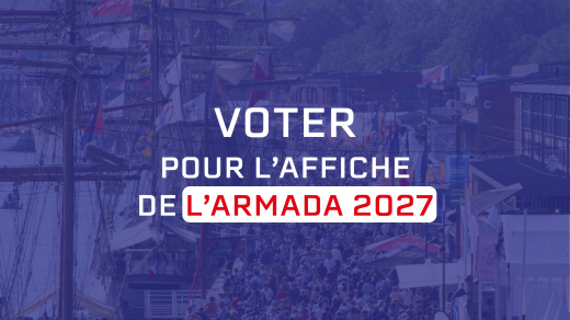 Votez pour l’affiche officielle de l’Armada de Rouen 2027 !