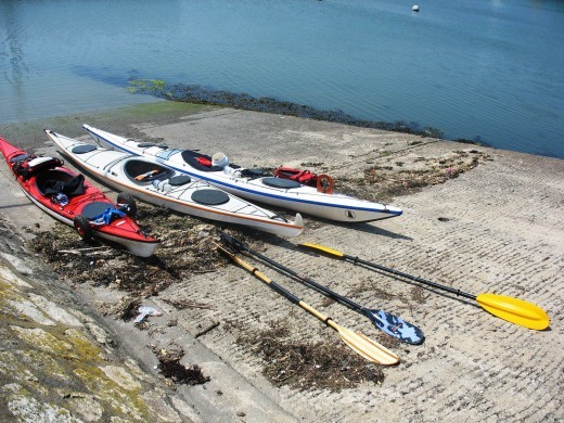 DÃ©filÃ© de kayaks sur la Seine 