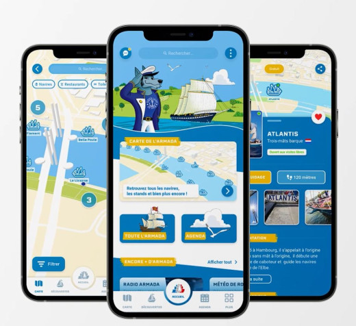 L'application officielle de l'Armada 2023 est sortie ! 