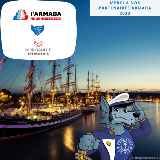 Normandie Evénements is a partner of the Armada for this 2023 edition !