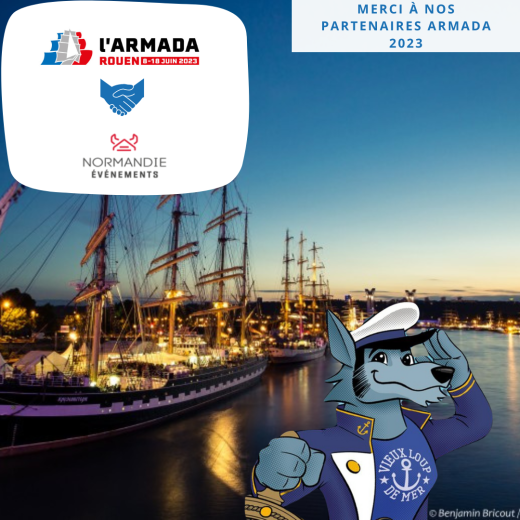 Normandie EvÃ©nements is a partner of the Armada for this 2023 edition !