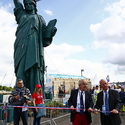 inauguration statue de Barentin