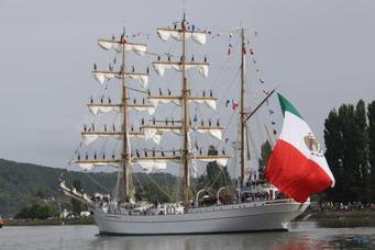 Le Cuauhtémoc sera à l'Armada 2019